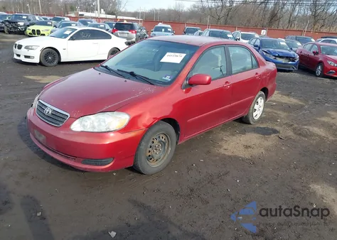 2005 Toyota Corolla Le из США, поврежденный, VIN 2T1BR30E05C398366